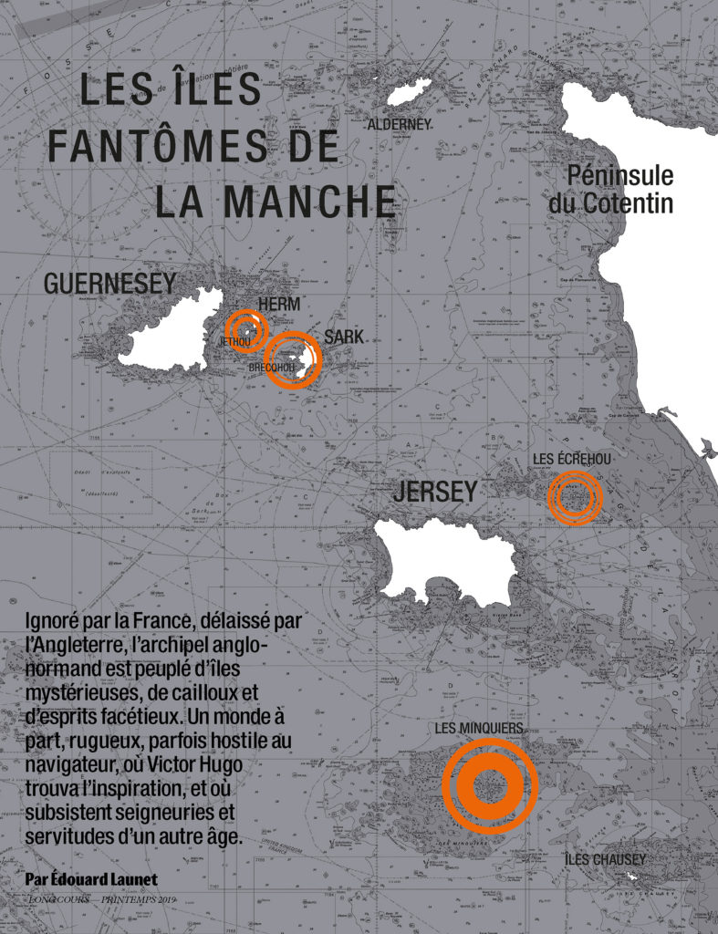 Les îles fantômes de la Manche